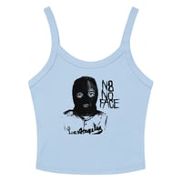 Image 2 of N8NOFACE Classic Police Sketch Women’s micro-rib tank top (+ more colors)