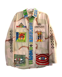 Image 1 of “STOP WARS” Button Up Jacket 