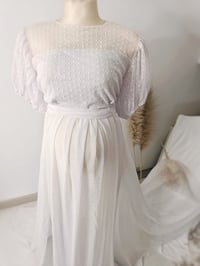 Image 5 of White dress for photoshoots | Millie | size M | chiffon