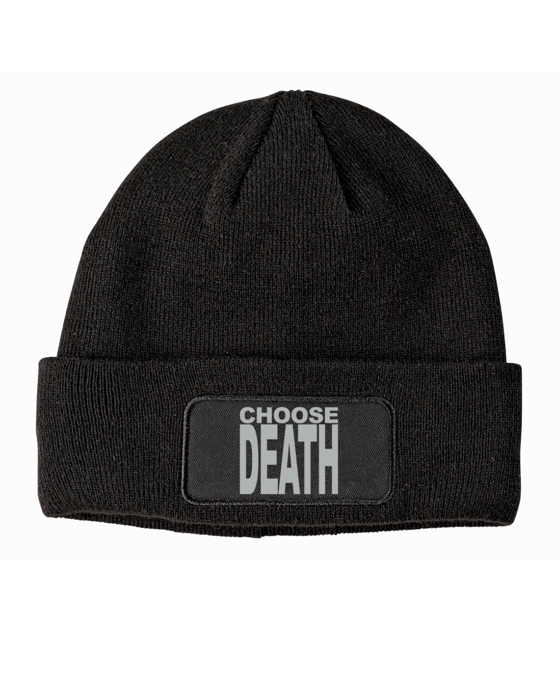 Image of CHOOSE DEATH BEANIE