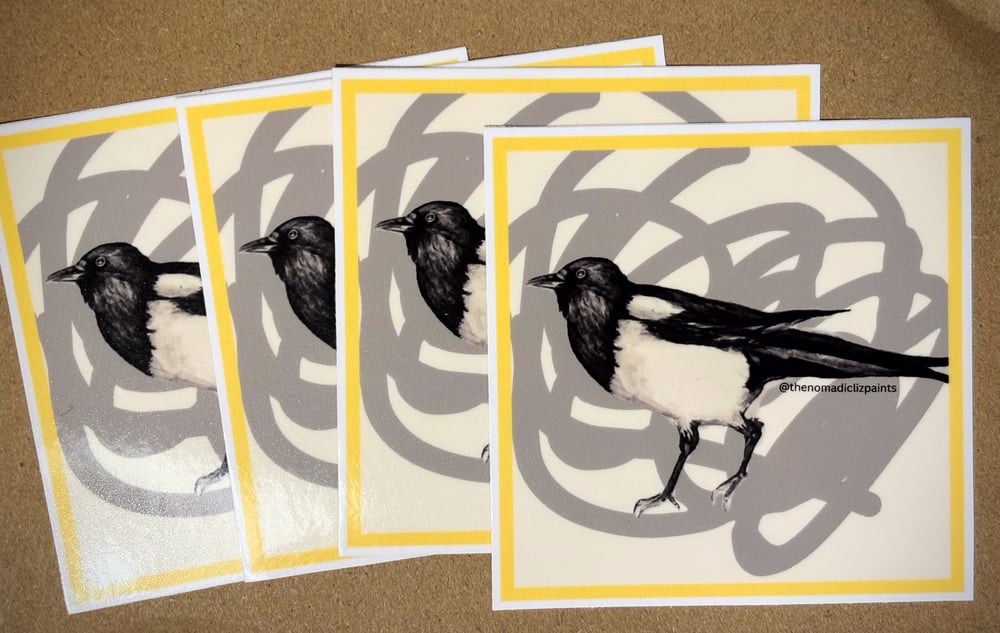 Image of Magpie Sticker