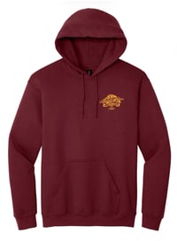 Image 2 of The Daily Limit (maroon hoodie)