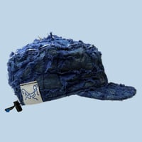 Image 1 of BLUE CRAZY PAINTERS CAP