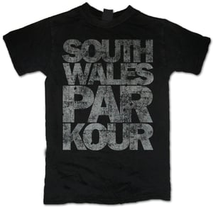 Image of South Wales Parkour - Grey Typography
