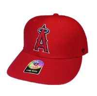 Image 1 of 47 Brand MVP Los Angeles Angels Hat Cap Mens Adjustable Red MLB