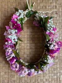 Image 6 of Lei po’o or neck lei. Local pickup only