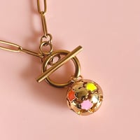 Image 3 of Ball of Flowers Necklace
