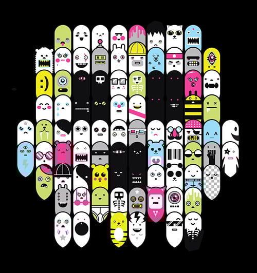 88 Ghosts Print