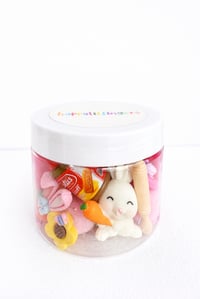 Image 1 of Easter Bunny Pink Play Dough Jar 