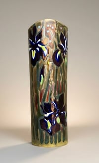 Image 1 of “Iris” reduction lustre vase