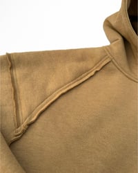 Image 2 of FAULTLINE / Structured - Zip up hoodie [ camel ]