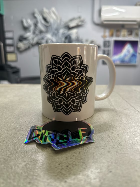 Image of Mandala warp mug