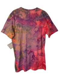 Image 8 of ♻️ UPCYCLED M Unisex Santa Barbara Graphic Tee in Watercolor Ice Dye