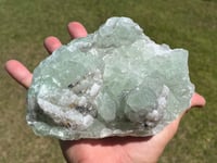 Image 2 of Frosty Green Fluorite Crystal Specimen #2317