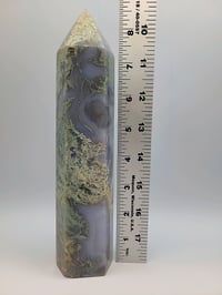 Image 4 of Moss Agate Large Crystal Tower - 3 Styles