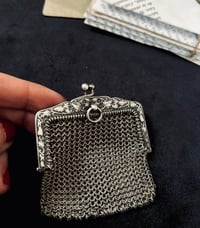 Image 3 of Porte-monnaie cote de maille, en argent poinconné, XIXème siecle