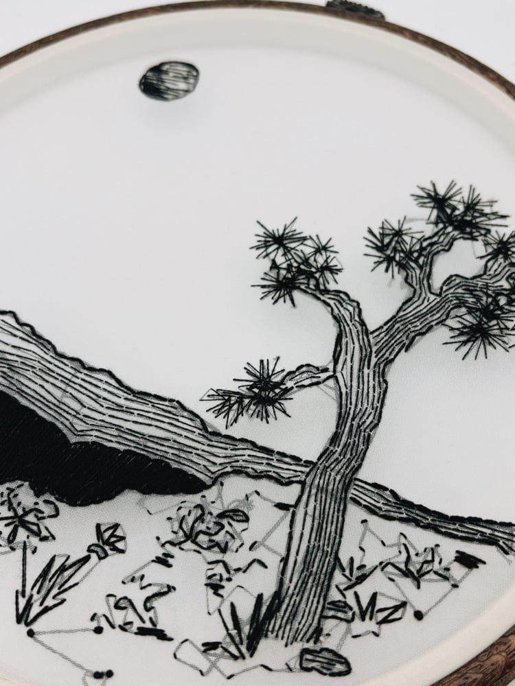 Image of Joshua Tree Landscape Hoop