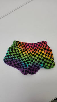 Image 4 of Rainbow Cheer Shorts
