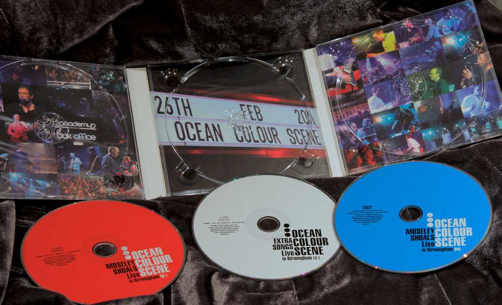 Ocean Colour Scene "Moseley Shoals Live" Limited Edition CD/DVD
