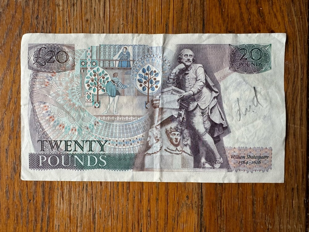 Image of Twenty Pound To Get In ( Real Money )