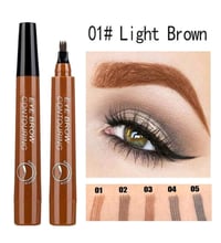 Image 3 of Waterproof Liquid Eyebrow Pen, Long-lasting Smudge Proof Eye Brow Makeup Product