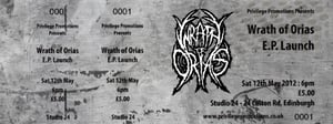 Image of Wrath of Orias "Cleanse This World" EP Launch Tickets