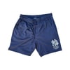 Art Of Fame Hat Club NY/ Navy Mesh Short/ Zipper Pockets 