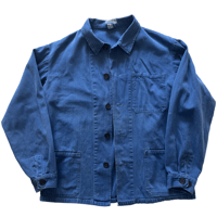 Image 1 of GERMAN HERRINGBONE WORK JACKET 1980 OG (M/L)