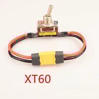 XT60 Power Switch Connector 15A – High Current Inline On/Off Battery Switch