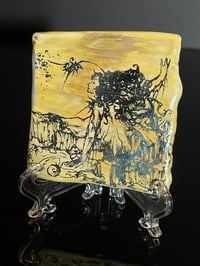 Image 4 of FishLady Mountain Glass Paper Tile Collaboration 