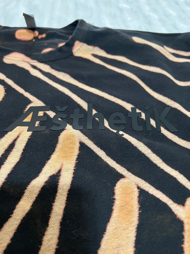 Reverse Tie Dyed Sweatshirt 