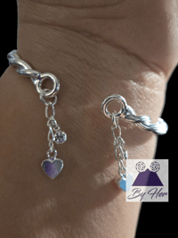 Image 5 of Twisted Charm Bracelet