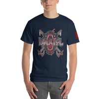 Image 5 of Short Sleeve Lex Lethal DK9 howling wolf T-Shirt