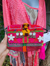 Image 1 of Nula bag - pinks detail 
