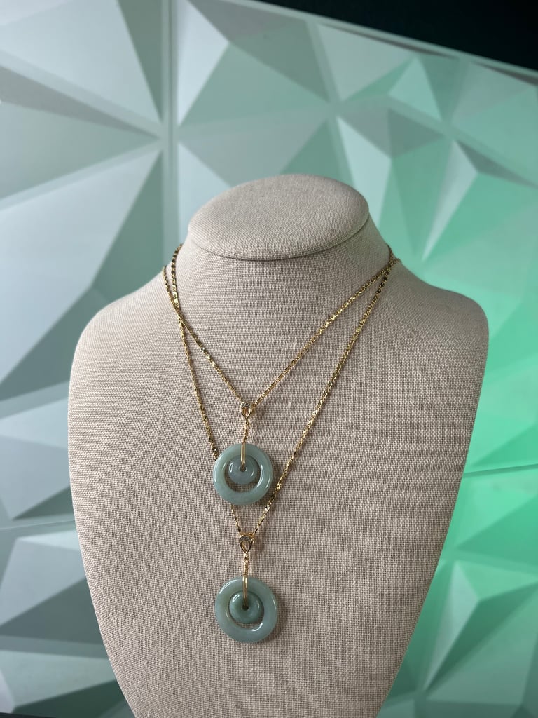 double donut necklace