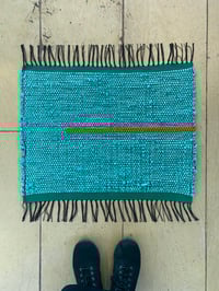 Image 1 of “Bubblegum” rag rug