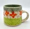 Speckled Flower Mug