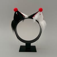 Image 1 of Mismatch Red/Black Clown Kitten