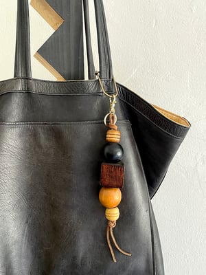 Image of BRUTALIST BLOCK BAG CHARM / KEYCHAIN #1