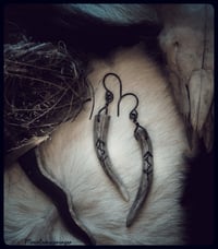 Self Empowerment Rune Elk Tine Earrings