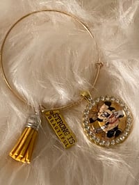 Image 3 of Personalize customize dog pendant with free healing stone while supplies last 