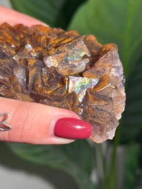 Image 2 of NATURAL RAINBOW IRIDESCENT CUBIC FLUORITE -CHINA- F