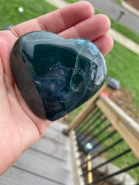 Image 2 of Moss Agate Heart