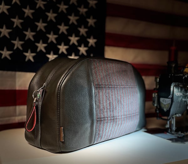 Image of Red dot trunk bag 