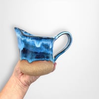 Image 2 of Blue Waves Pouring Jug