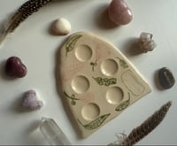 Image 2 of Palette en céramique 🎨fleurs