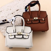 Image 5 of Mini Bag Pendant Small Keychain Case Accessory Family Mini Earphone Bag Accessories Pendant Key Chai