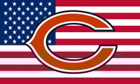 Chicago Bears Flag American