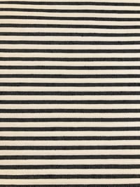 Image 4 of Half Panamá a Rayas 0,5 cm - Negro - 12€/m