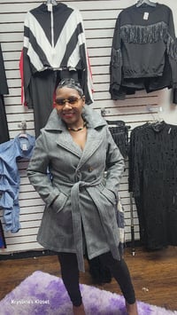 Image 3 of Tweed PeaCoat 